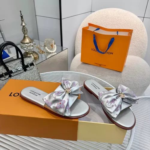 Cheap Louis Vuitton Slippers For Women #1320441 Replica Wholesale [$85.00 USD] [ITEM#1320441] on Replica Louis Vuitton Slippers