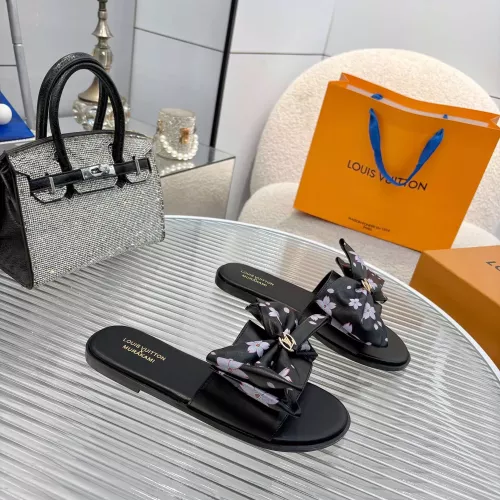 Cheap Louis Vuitton Slippers For Women #1320443 Replica Wholesale [$85.00 USD] [ITEM#1320443] on Replica Louis Vuitton Slippers