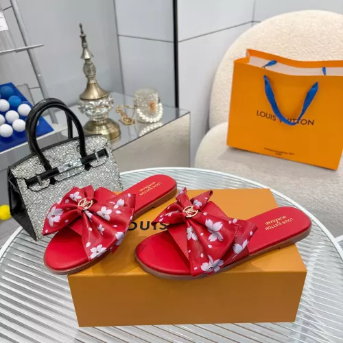 Cheap Louis Vuitton Slippers For Women #1320444 Replica Wholesale [$85.00 USD] [ITEM#1320444] on Replica Louis Vuitton Slippers