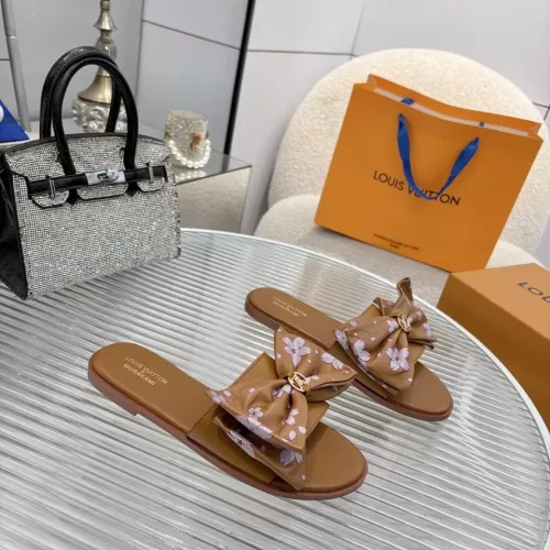 Cheap Louis Vuitton Slippers For Women #1320445 Replica Wholesale [$85.00 USD] [ITEM#1320445] on Replica Louis Vuitton Slippers