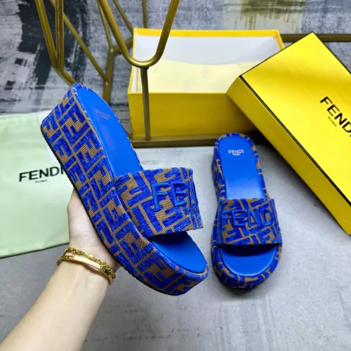 Cheap Fendi Slippers For Women #1320468 Replica Wholesale [$85.00 USD] [ITEM#1320468] on Replica Fendi Slippers