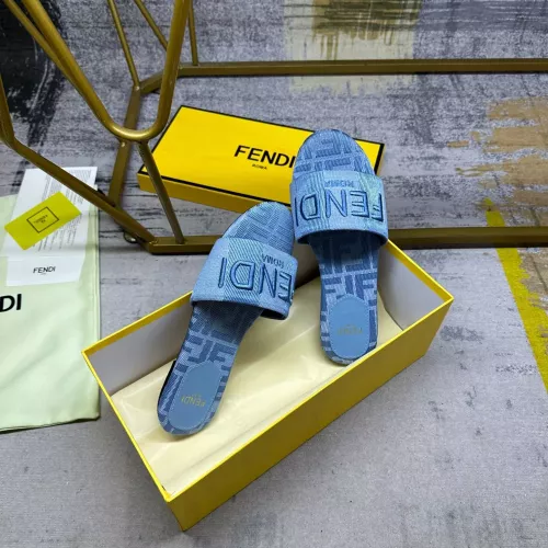Cheap Fendi Slippers For Women #1320486 Replica Wholesale [$80.00 USD] [ITEM#1320486] on Replica Fendi Slippers