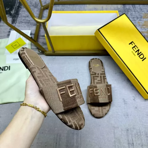 Cheap Fendi Slippers For Women #1320488 Replica Wholesale [$80.00 USD] [ITEM#1320488] on Replica Fendi Slippers