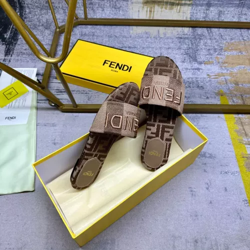 Cheap Fendi Slippers For Women #1320488 Replica Wholesale [$80.00 USD] [ITEM#1320488] on Replica Fendi Slippers