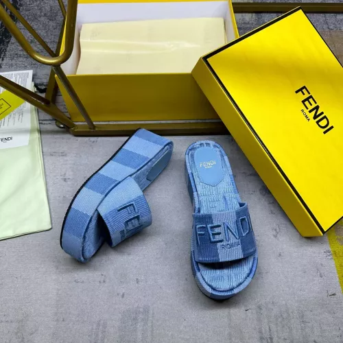 Cheap Fendi Slippers For Women #1320494 Replica Wholesale [$82.00 USD] [ITEM#1320494] on Replica Fendi Slippers