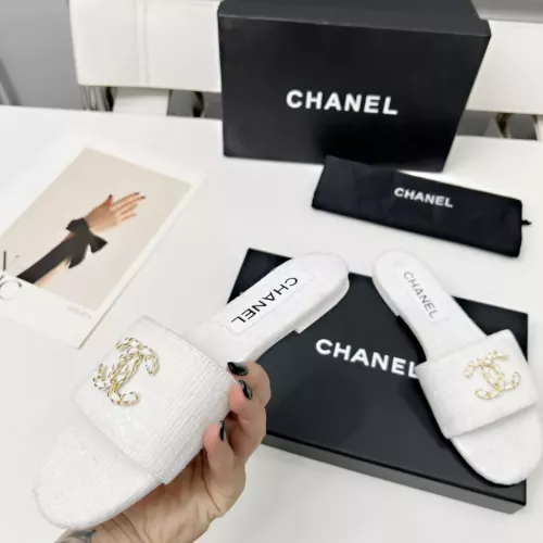Cheap Chanel Slippers For Women #1320501 Replica Wholesale [$80.00 USD] [ITEM#1320501] on Replica Chanel Slippers