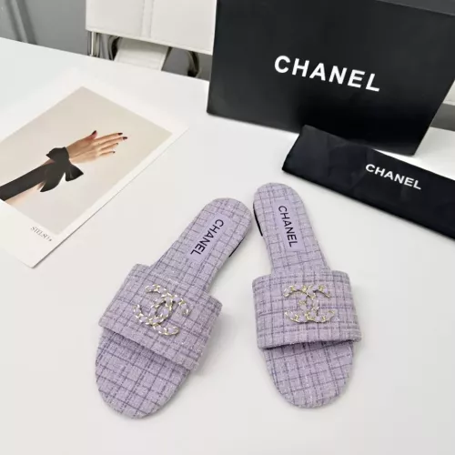 Cheap Chanel Slippers For Women #1320502 Replica Wholesale [$80.00 USD] [ITEM#1320502] on Replica Chanel Slippers