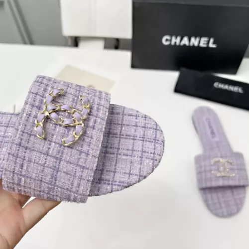 Cheap Chanel Slippers For Women #1320502 Replica Wholesale [$80.00 USD] [ITEM#1320502] on Replica Chanel Slippers