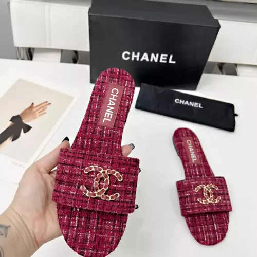 Cheap Chanel Slippers For Women #1320503 Replica Wholesale [$80.00 USD] [ITEM#1320503] on Replica Chanel Slippers