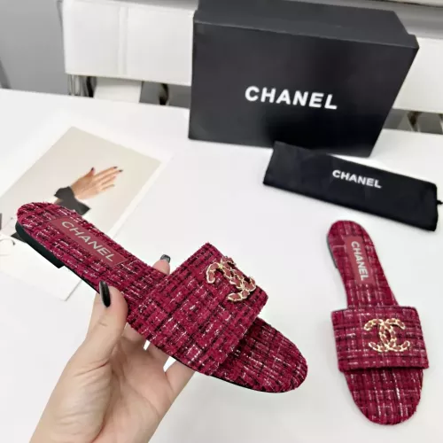 Cheap Chanel Slippers For Women #1320503 Replica Wholesale [$80.00 USD] [ITEM#1320503] on Replica Chanel Slippers