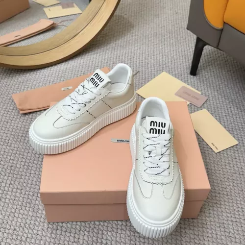 Cheap MIU MIU Casual Shoes For Women #1320566 Replica Wholesale [$102.00 USD] [ITEM#1320566] on Replica MIU MIU Casual Shoes