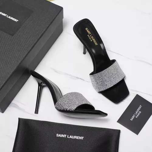 Cheap Yves Saint Laurent YSL Slippers For Women #1320621 Replica Wholesale [$108.00 USD] [ITEM#1320621] on Replica Yves Saint Laurent YSL Slippers
