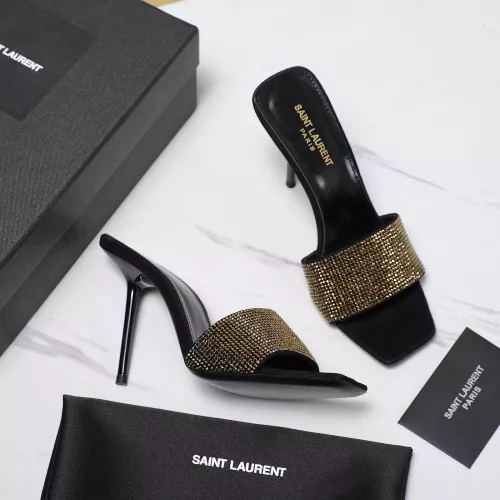 Cheap Yves Saint Laurent YSL Slippers For Women #1320622 Replica Wholesale [$108.00 USD] [ITEM#1320622] on Replica Yves Saint Laurent YSL Slippers