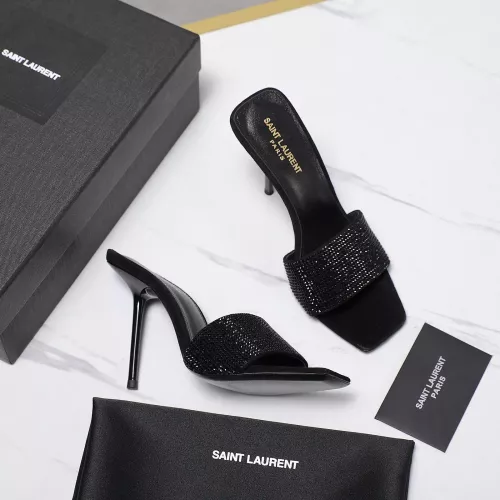 Cheap Yves Saint Laurent YSL Slippers For Women #1320623 Replica Wholesale [$108.00 USD] [ITEM#1320623] on Replica Yves Saint Laurent YSL Slippers
