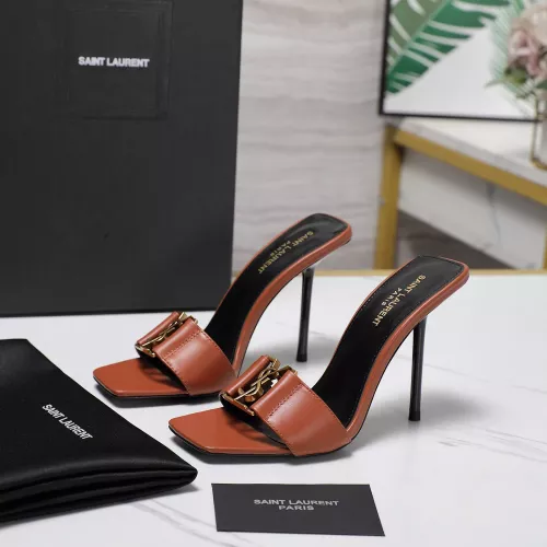 Cheap Yves Saint Laurent YSL Slippers For Women #1320624 Replica Wholesale [$108.00 USD] [ITEM#1320624] on Replica Yves Saint Laurent YSL Slippers