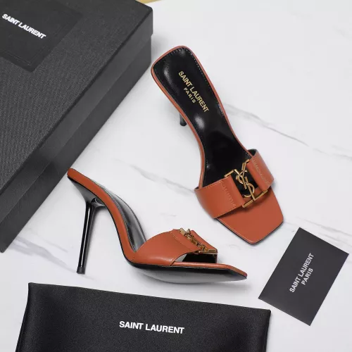 Cheap Yves Saint Laurent YSL Slippers For Women #1320624 Replica Wholesale [$108.00 USD] [ITEM#1320624] on Replica Yves Saint Laurent YSL Slippers