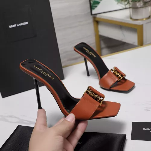 Cheap Yves Saint Laurent YSL Slippers For Women #1320624 Replica Wholesale [$108.00 USD] [ITEM#1320624] on Replica Yves Saint Laurent YSL Slippers