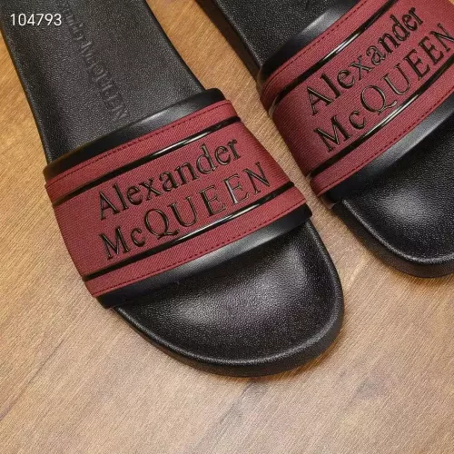 Cheap Alexander McQueen Slippers For Men #1320650 Replica Wholesale [$68.00 USD] [ITEM#1320650] on Replica Alexander McQueen Slippers