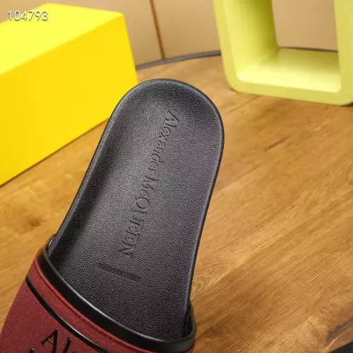 Cheap Alexander McQueen Slippers For Men #1320650 Replica Wholesale [$68.00 USD] [ITEM#1320650] on Replica Alexander McQueen Slippers