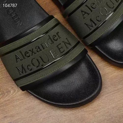 Cheap Alexander McQueen Slippers For Men #1320651 Replica Wholesale [$68.00 USD] [ITEM#1320651] on Replica Alexander McQueen Slippers