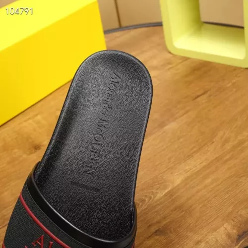 Cheap Alexander McQueen Slippers For Men #1320652 Replica Wholesale [$68.00 USD] [ITEM#1320652] on Replica Alexander McQueen Slippers