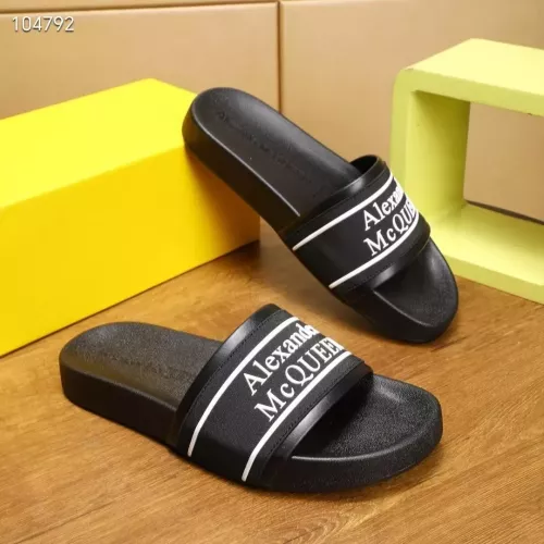 Cheap Alexander McQueen Slippers For Men #1320654 Replica Wholesale [$68.00 USD] [ITEM#1320654] on Replica Alexander McQueen Slippers