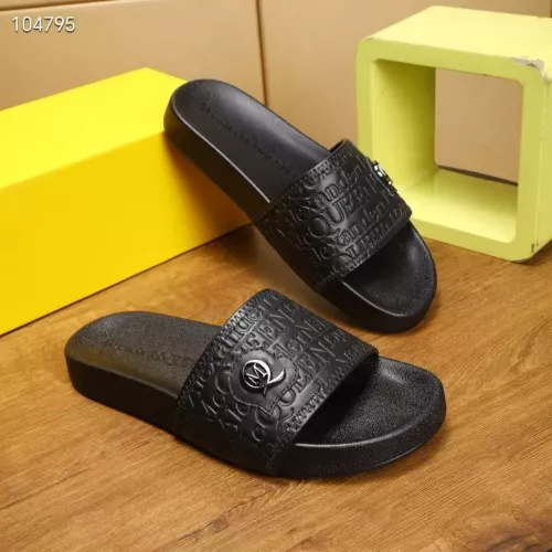 Cheap Alexander McQueen Slippers For Men #1320655 Replica Wholesale [$68.00 USD] [ITEM#1320655] on Replica Alexander McQueen Slippers