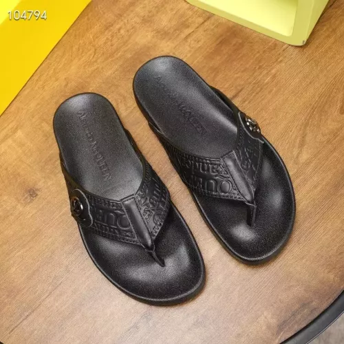 Cheap Alexander McQueen Slippers For Men #1320657 Replica Wholesale [$68.00 USD] [ITEM#1320657] on Replica Alexander McQueen Slippers