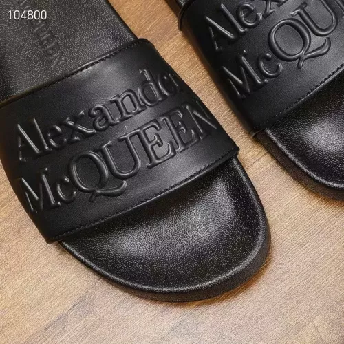 Cheap Alexander McQueen Slippers For Men #1320658 Replica Wholesale [$68.00 USD] [ITEM#1320658] on Replica Alexander McQueen Slippers