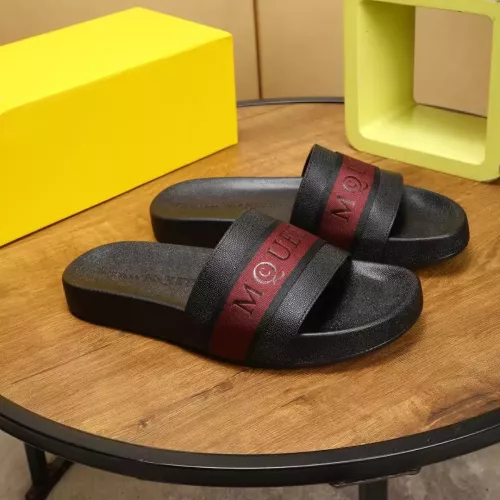 Cheap Alexander McQueen Slippers For Men #1320662 Replica Wholesale [$68.00 USD] [ITEM#1320662] on Replica Alexander McQueen Slippers