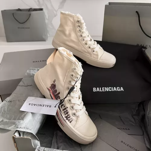 Cheap Balenciaga High Tops Shoes For Women #1320681 Replica Wholesale [$96.00 USD] [ITEM#1320681] on Replica Balenciaga High Tops Shoes