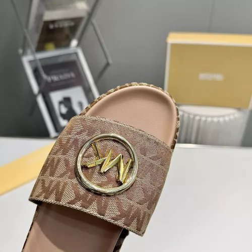 Cheap Michael Kors Slippers For Women #1320687 Replica Wholesale [$85.00 USD] [ITEM#1320687] on Replica Michael Kors Slippers
