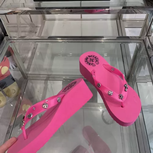 Cheap Chrome Hearts Slippers For Women #1320690 Replica Wholesale [$64.00 USD] [ITEM#1320690] on Replica Chrome Hearts Slippers
