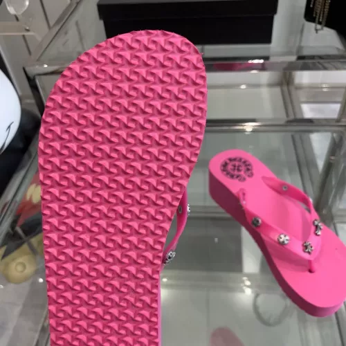 Cheap Chrome Hearts Slippers For Women #1320690 Replica Wholesale [$64.00 USD] [ITEM#1320690] on Replica Chrome Hearts Slippers