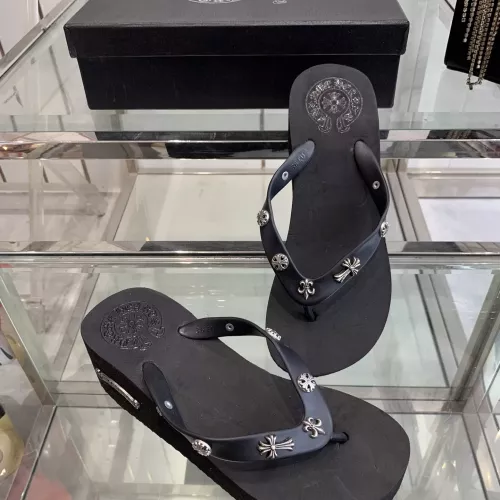 Cheap Chrome Hearts Slippers For Women #1320691 Replica Wholesale [$64.00 USD] [ITEM#1320691] on Replica Chrome Hearts Slippers
