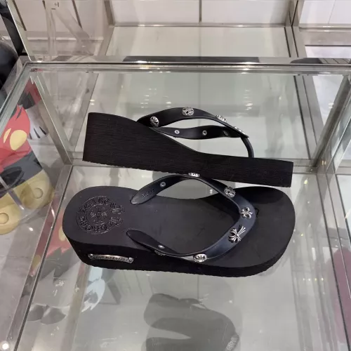 Cheap Chrome Hearts Slippers For Women #1320691 Replica Wholesale [$64.00 USD] [ITEM#1320691] on Replica Chrome Hearts Slippers
