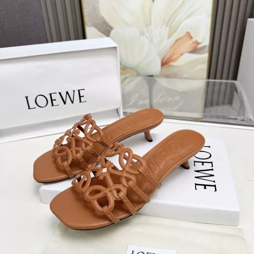 Cheap LOEWE Slippers For Women #1320695 Replica Wholesale [$85.00 USD] [ITEM#1320695] on Replica LOEWE Slippers