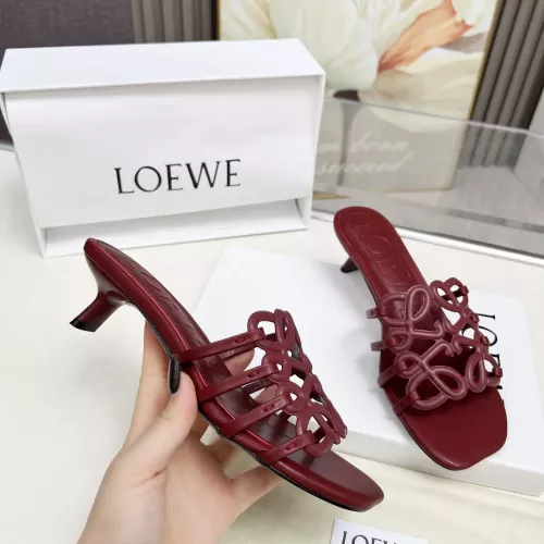 Cheap LOEWE Slippers For Women #1320696 Replica Wholesale [$85.00 USD] [ITEM#1320696] on Replica LOEWE Slippers