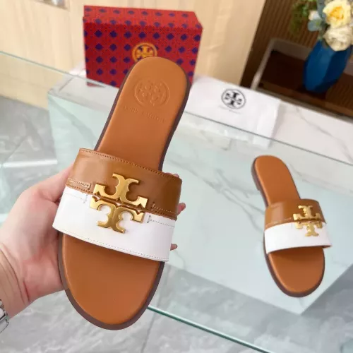 Cheap Tory Burch TB Slippers For Women #1320727 Replica Wholesale [$82.00 USD] [ITEM#1320727] on Replica Tory Burch TB Slippers