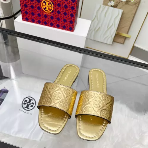 Cheap Tory Burch TB Slippers For Women #1320730 Replica Wholesale [$82.00 USD] [ITEM#1320730] on Replica Tory Burch TB Slippers