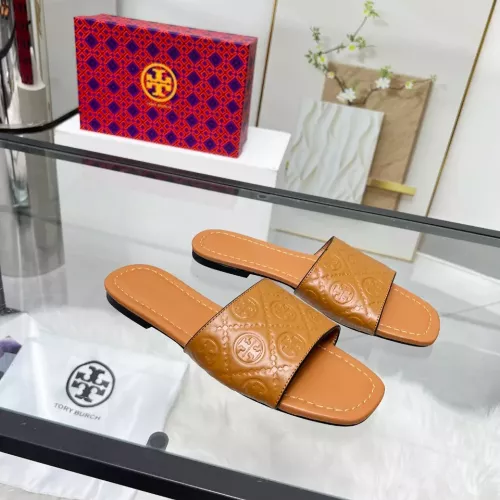 Cheap Tory Burch TB Slippers For Women #1320734 Replica Wholesale [$82.00 USD] [ITEM#1320734] on Replica Tory Burch TB Slippers
