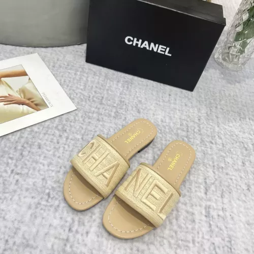 Cheap Chanel Slippers For Women #1320740 Replica Wholesale [$82.00 USD] [ITEM#1320740] on Replica Chanel Slippers
