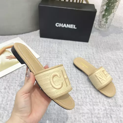 Cheap Chanel Slippers For Women #1320740 Replica Wholesale [$82.00 USD] [ITEM#1320740] on Replica Chanel Slippers