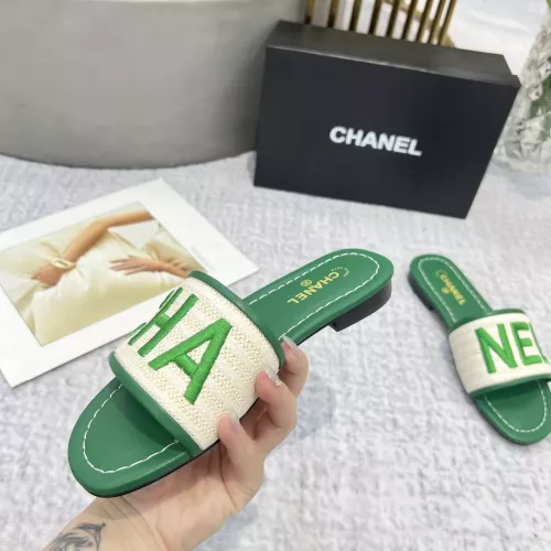 Cheap Chanel Slippers For Women #1320741 Replica Wholesale [$82.00 USD] [ITEM#1320741] on Replica Chanel Slippers