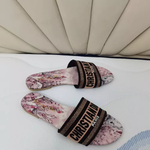 Cheap Christian Dior Slippers For Women #1320745 Replica Wholesale [$68.00 USD] [ITEM#1320745] on Replica Christian Dior Slippers