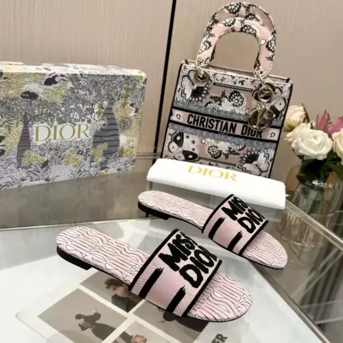 Cheap Christian Dior Slippers For Women #1320752 Replica Wholesale [$68.00 USD] [ITEM#1320752] on Replica Christian Dior Slippers