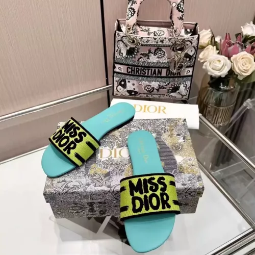 Cheap Christian Dior Slippers For Women #1320757 Replica Wholesale [$68.00 USD] [ITEM#1320757] on Replica Christian Dior Slippers
