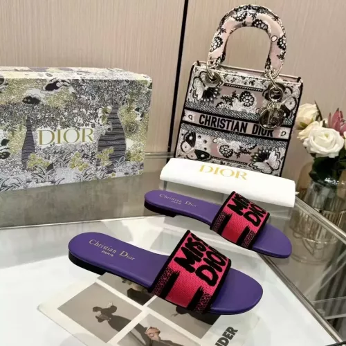 Cheap Christian Dior Slippers For Women #1320760 Replica Wholesale [$68.00 USD] [ITEM#1320760] on Replica Christian Dior Slippers