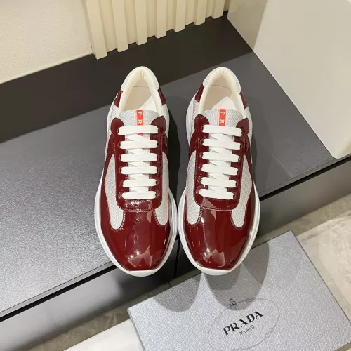 Cheap Prada Casual Shoes For Women #1320820 Replica Wholesale [$64.00 USD] [ITEM#1320820] on Replica Prada Casual Shoes
