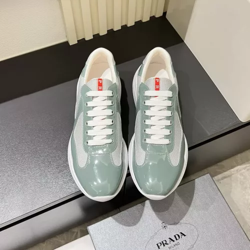 Cheap Prada Casual Shoes For Women #1320827 Replica Wholesale [$64.00 USD] [ITEM#1320827] on Replica Prada Casual Shoes